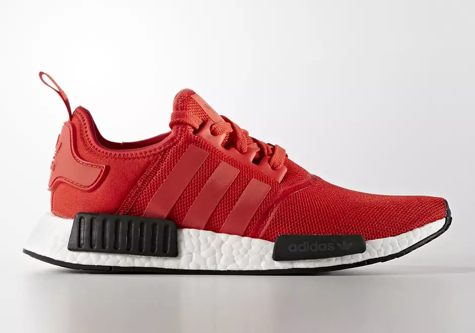 Санаи барориши adidas NMD Clear Red