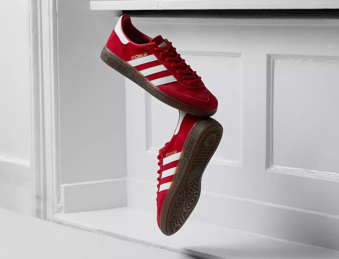 adidas Handball Spezial refait surface en rouge écarlate