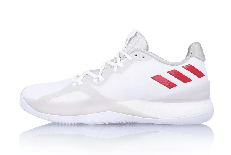 Adidas Crazy Light Boost 2018 прыбывае ў белым і пунсовым колерах