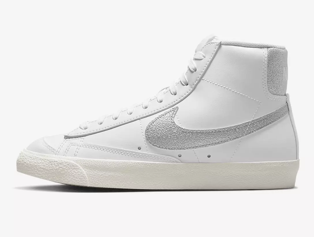 Nike Blazer Mid White Metallic Silver DQ7574-100 Data di rilascio