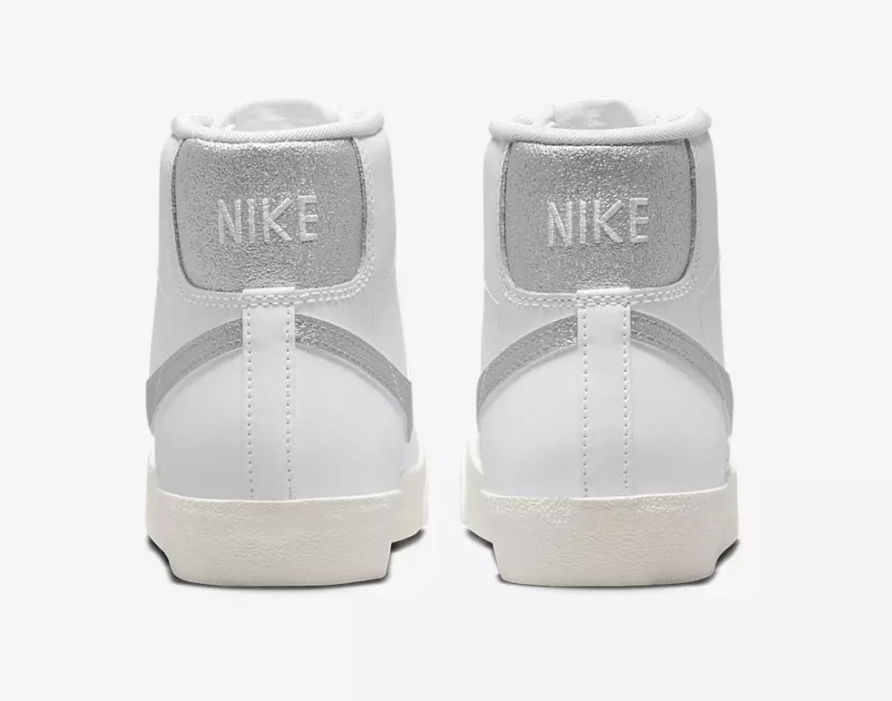 Nike Blazer Mid White Metallic Silver DQ7574-100 תאריך יציאה