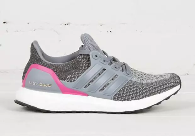 Adidas Ultra Boost pilka rožinė