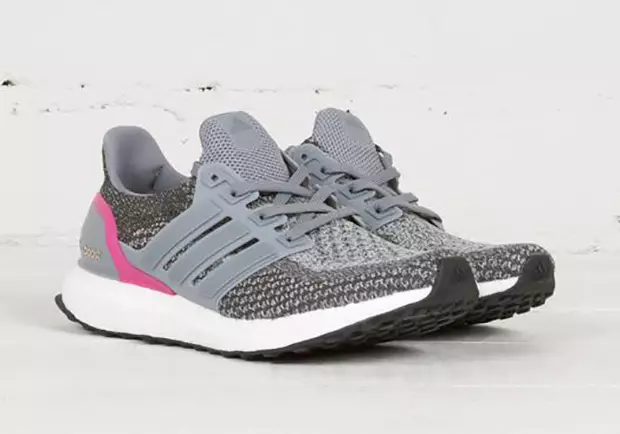 Adidas Ultra Boost pilka rožinė