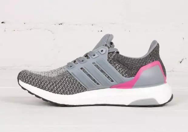 adidas Ultra Boost Grå Pink