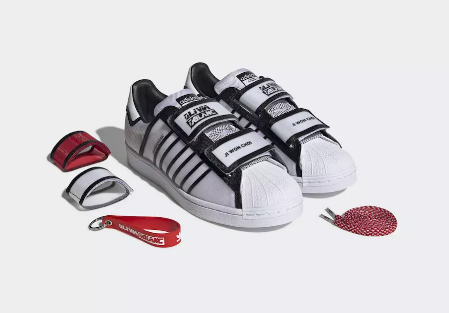 Джы Вон Чой і Алівія Абланк супрацоўнічаюць у Adidas Superstar