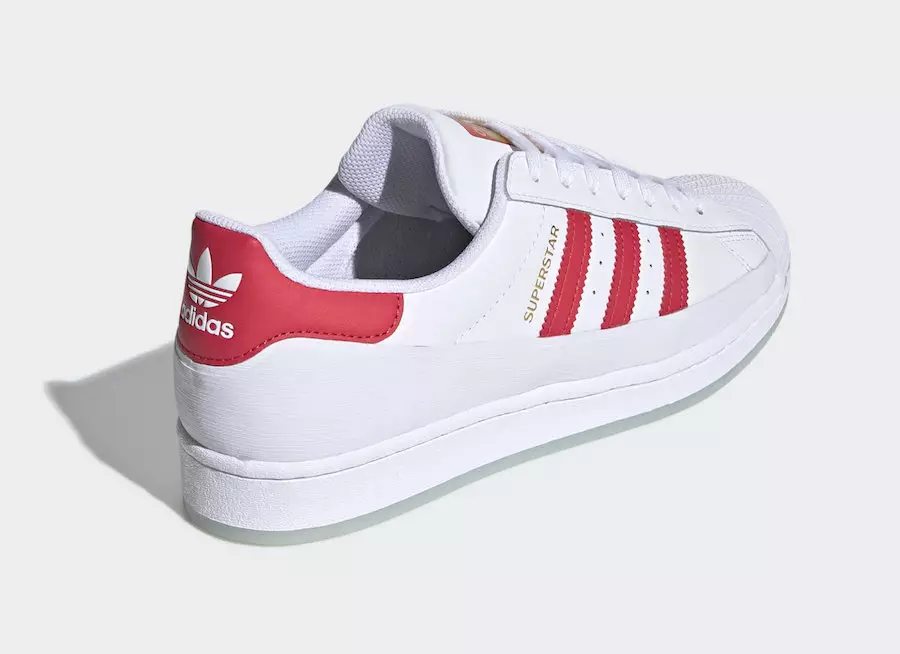 adidas Superstar MG White Red FV3031 გამოშვების თარიღი