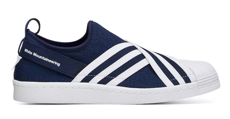 Valkoinen vuorikiipeily Adidas Superstar Slip-On