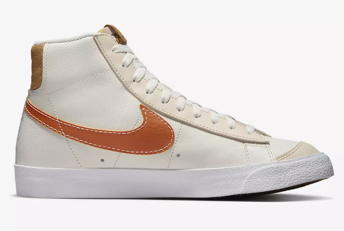 Nike Blazer Mid skontrolovaný spoločnosťou Swoosh DQ7674-001 Dátum vydania