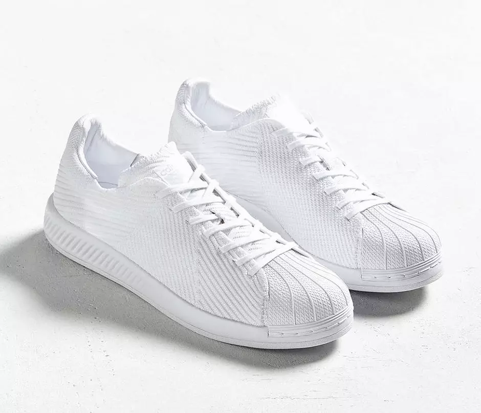 adidas Superstar Bounce Primeknit Triple Weiß