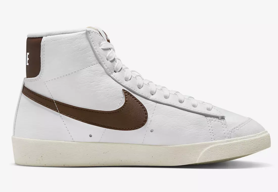 Nike Blazer Mid 77 နောက်တစ်ခု Nature Cocao Wow DQ4124-104 ဖြန့်ချိမည့်ရက်စွဲ