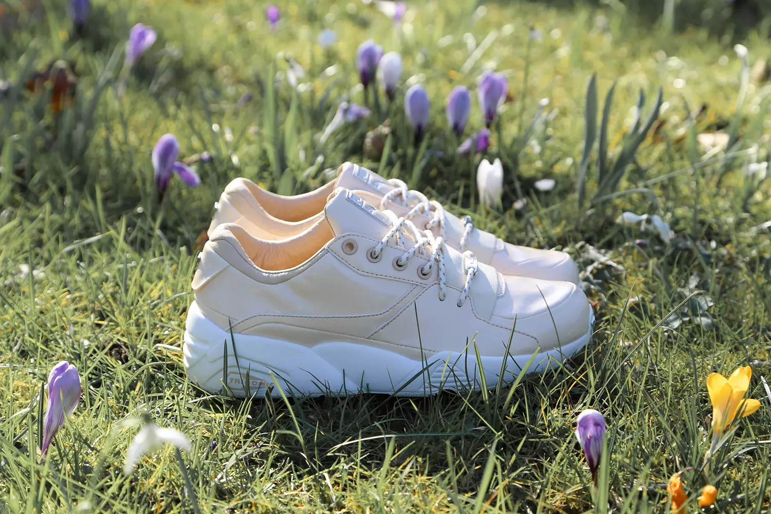 PUMA R698 პატენტის ტყავის პაკეტი