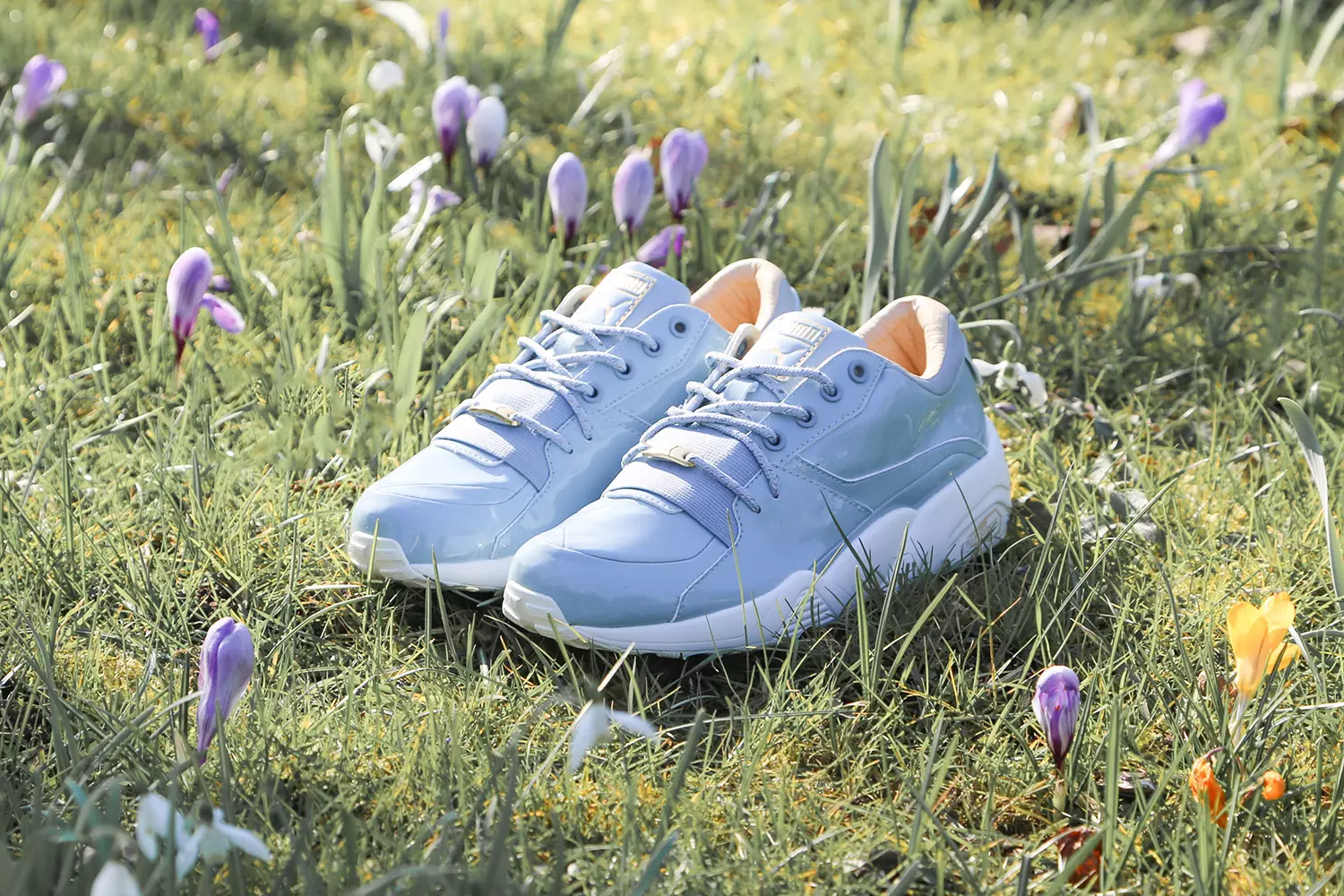 PUMA R698 lakinės odos pakuotė