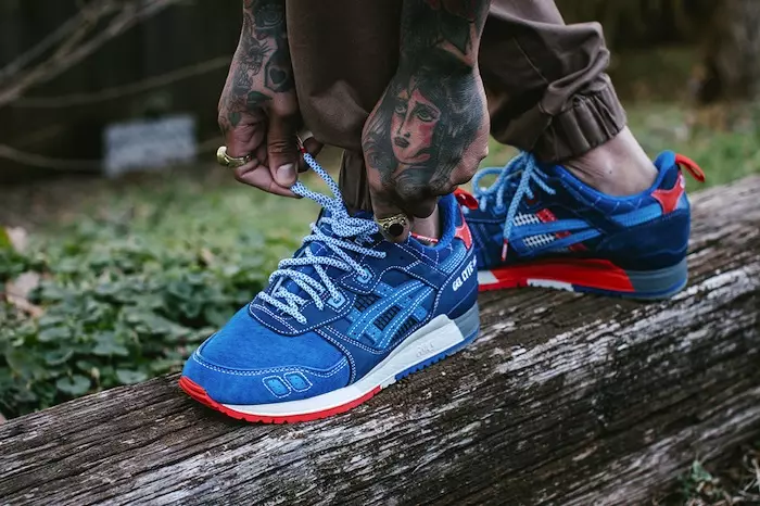 mita idman ayaqqabısı x ASICS Gel Lyte III 25-ci Yubiley