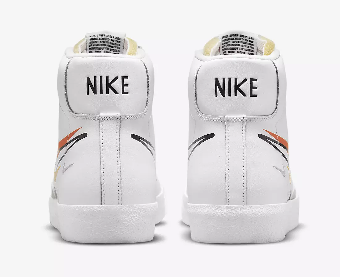 Nike Blazer Mid Multi Swoosh DN7996-100 תאריך שחרור