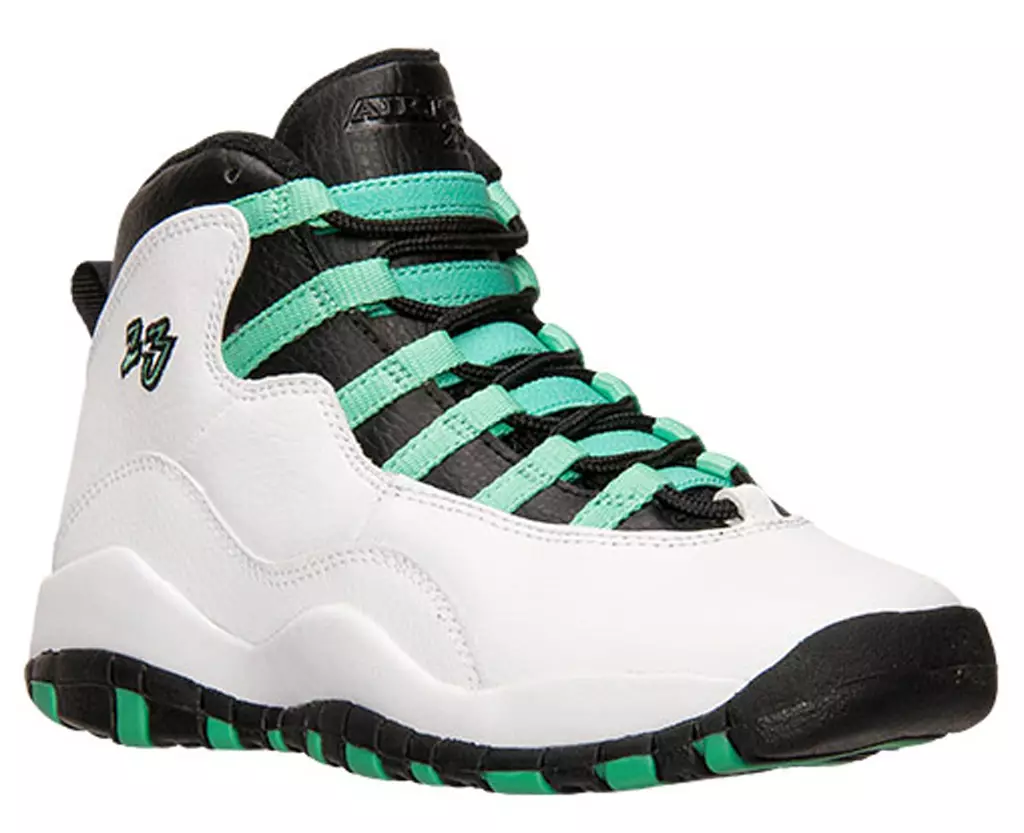 Girls Air Jordan 10 Verde