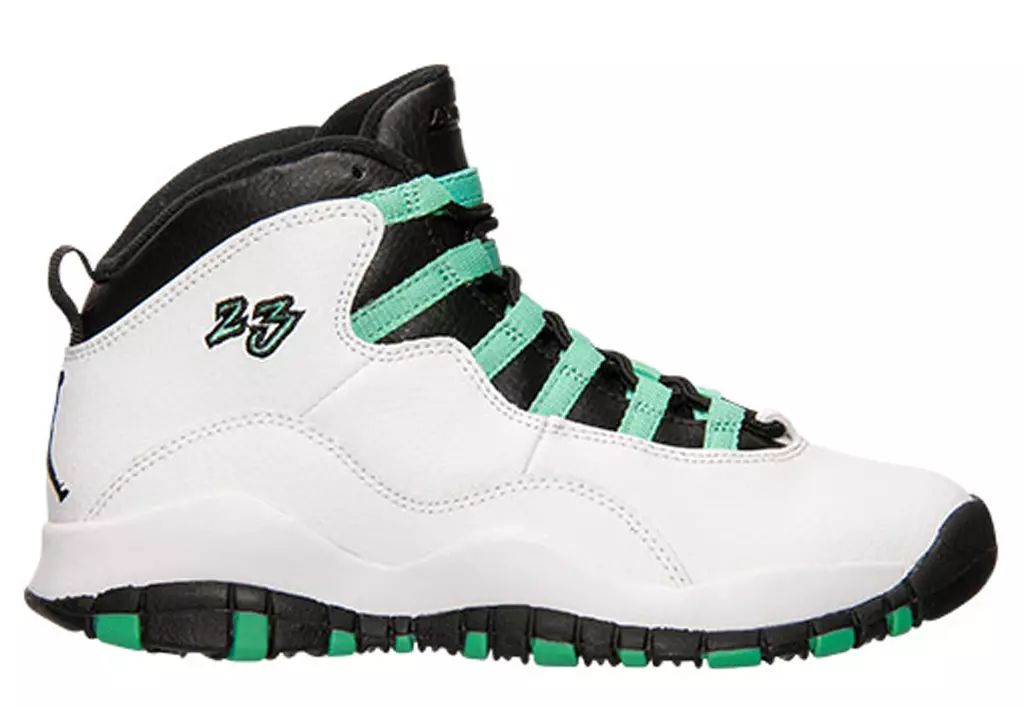 Dziewczęce Air Jordan 10 Verde