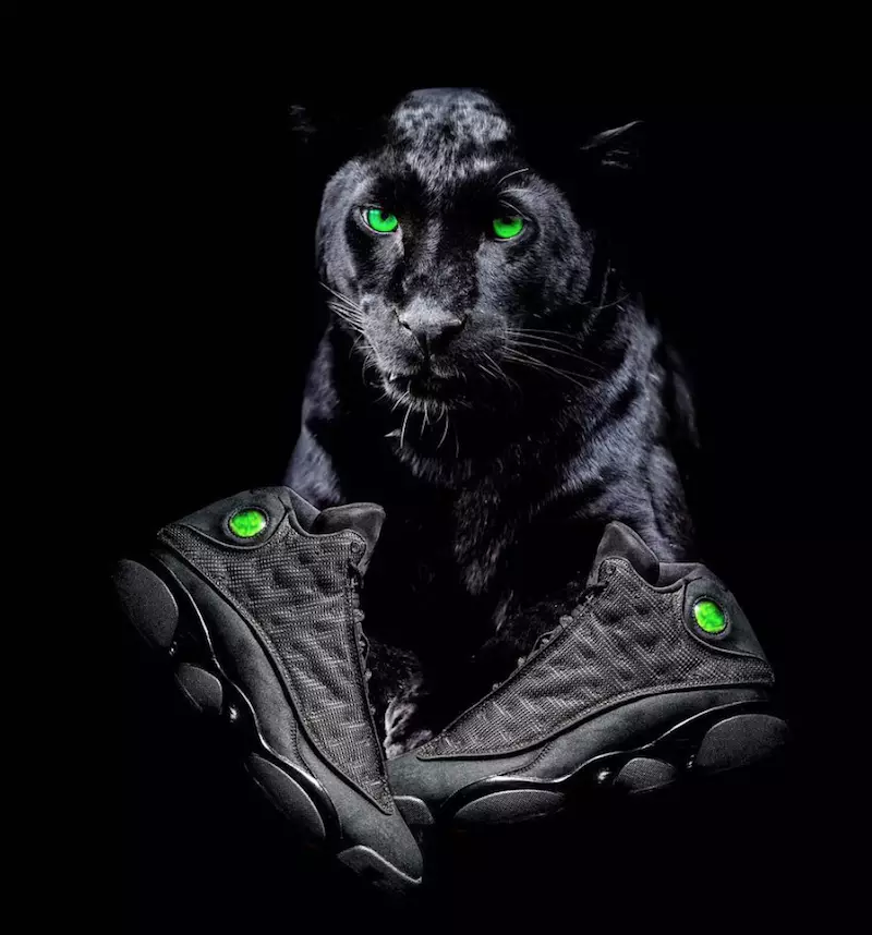 تاريخ إصدار Air Jordan 13 Black Cat Black Panther