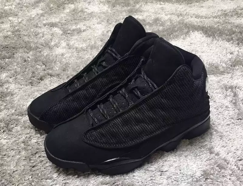 Tarehe ya Kutolewa kwa Air Jordan 13 Paka Mweusi Mweusi