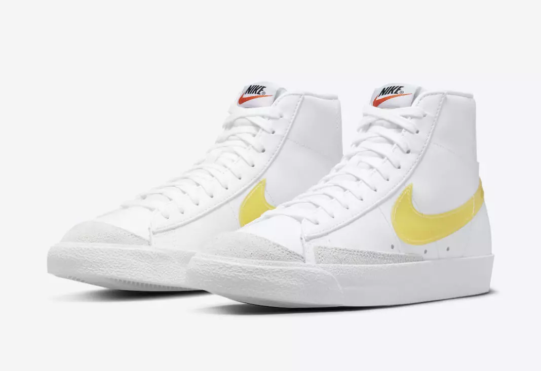 Nike Blazer Mid Yellow Swoosh DJ3050-101 Megjelenés dátuma