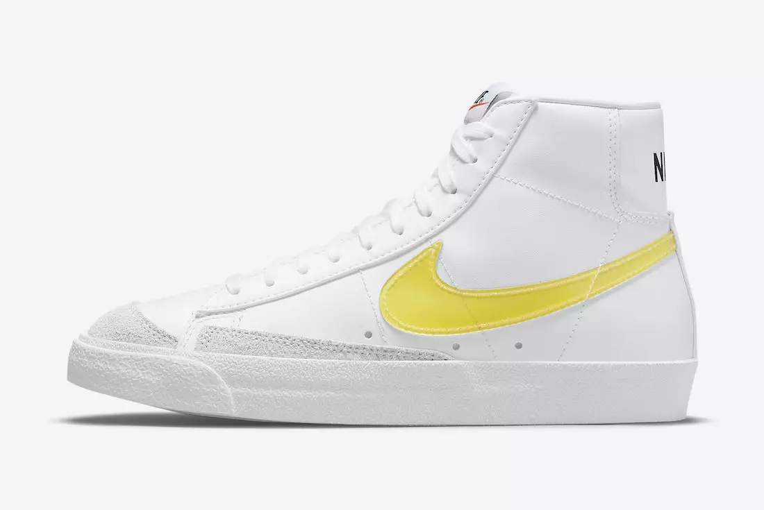 Date de sortie de la Nike Blazer Mid Jaune Swoosh DJ3050-101