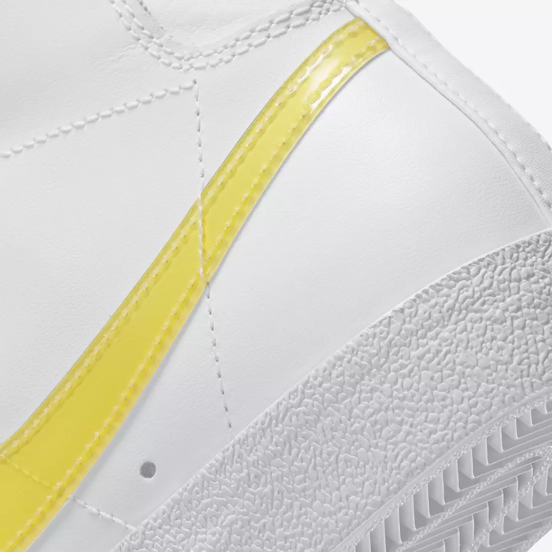 تاریخ انتشار Nike Blazer Mid Yellow Swoosh DJ3050-101