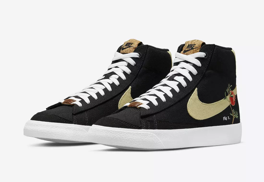 Officiële foto's van de Nike Blazer Mid '77 "Granaatappel"