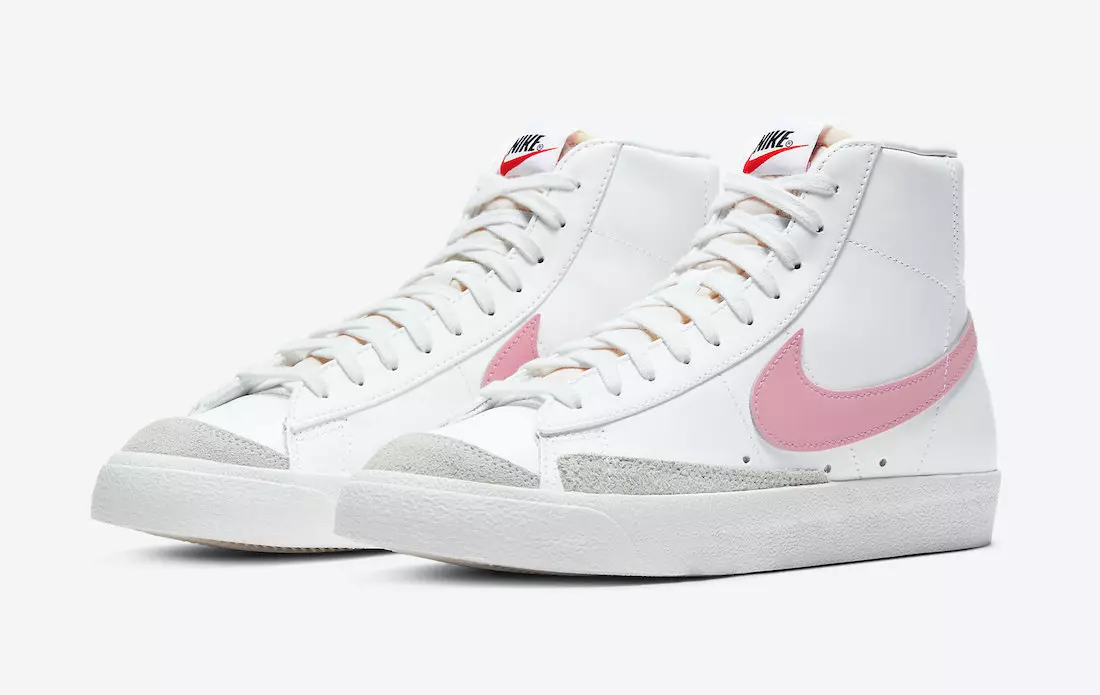 Nike Blazer Mid Arriving Sunset Pulse Swooshes