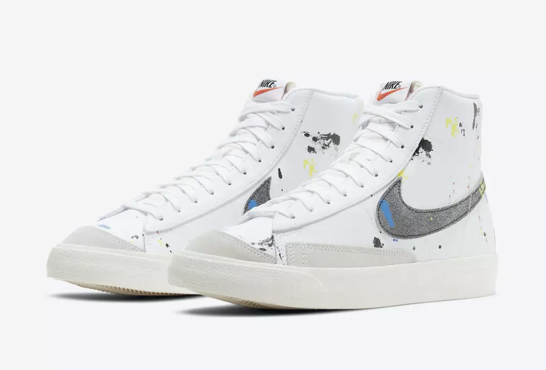 Nike Blazer Mid Paint Splatter DC7331-100 Utgivelsesdato