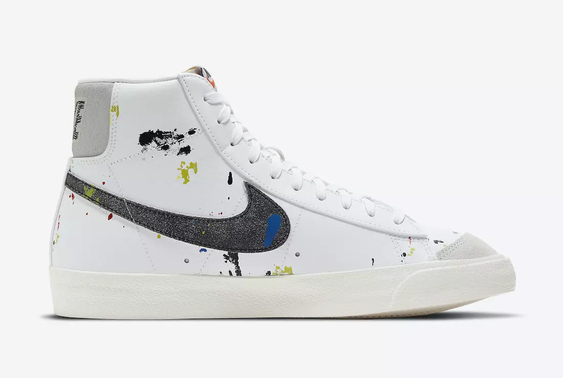 Nike Blazer Mid Paint Splatter DC7331-100 Data de lançamento