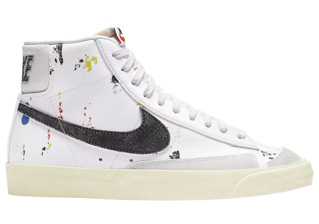 Nike Blazer Mid 77 Paint Splatter DC7331-100 Fecha de lanzamiento