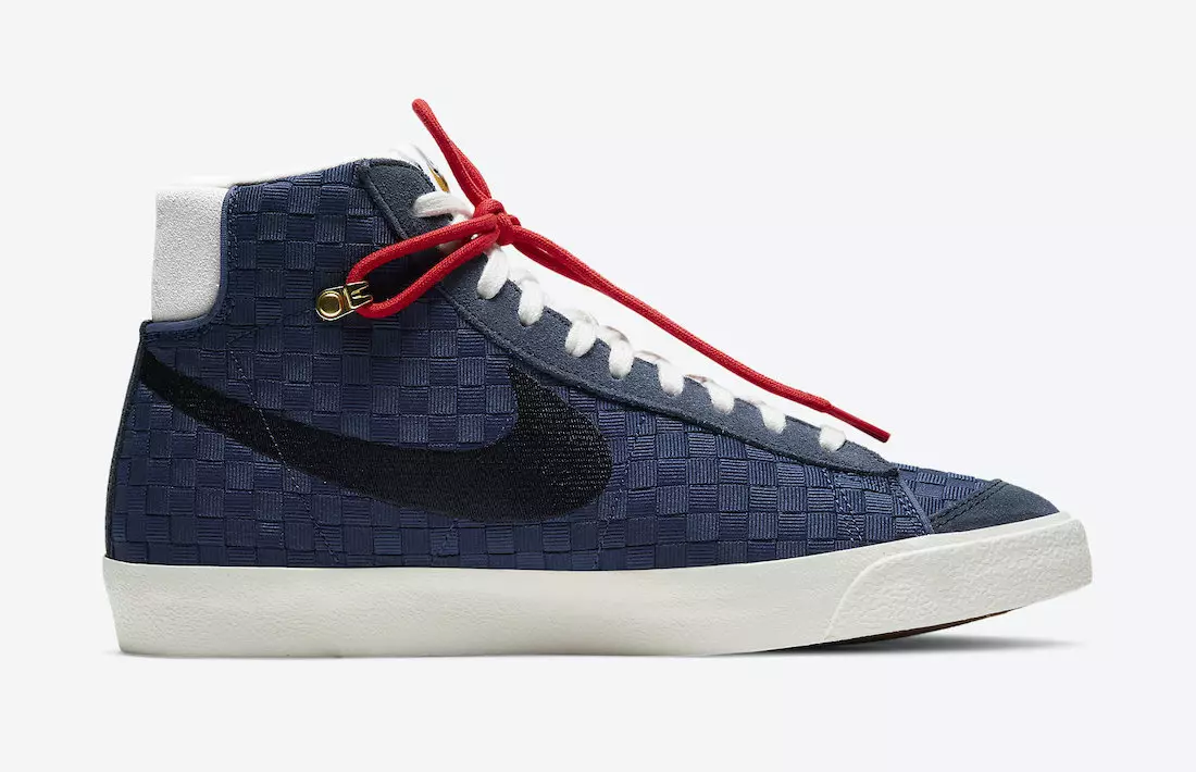 Nike Blazer Mid 77 Sashiko Navy Blue DD5486-492 Санаи барориши