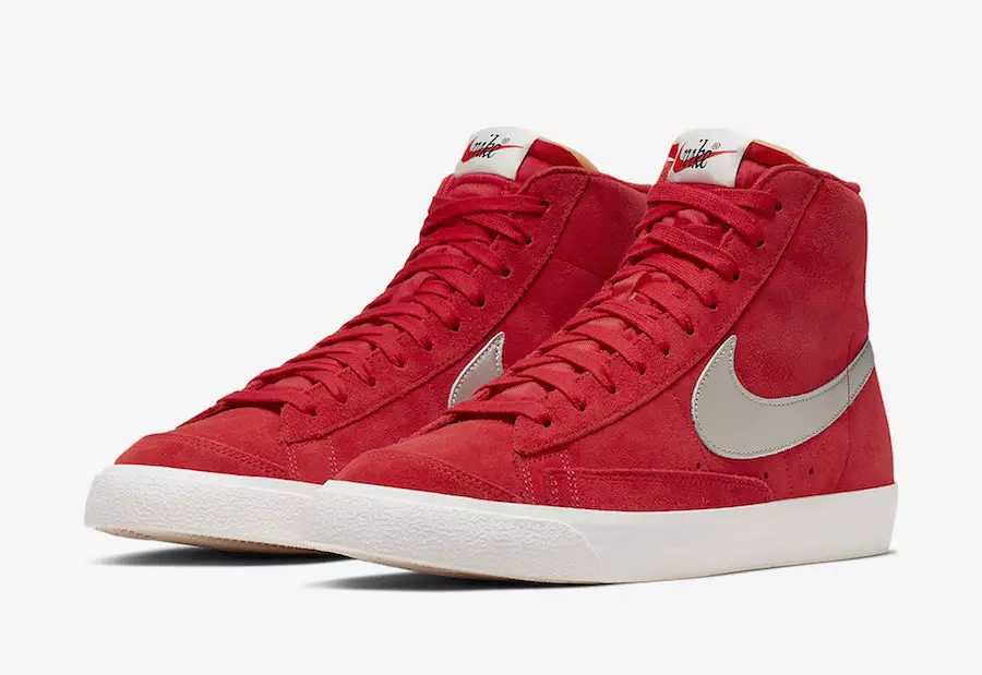 Nike Blazer Mid Vintage Red Silver CJ9693-600 Tarikh Tayangan