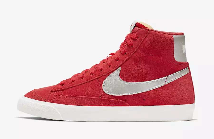 Nike Blazer Mid Vintage Red Silver CJ9693-600 Tarikh Tayangan