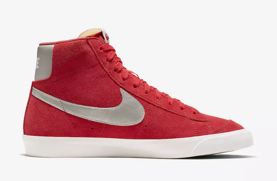 Nike Blazer Mid Vintage Red Silver CJ9693-600 გამოშვების თარიღი