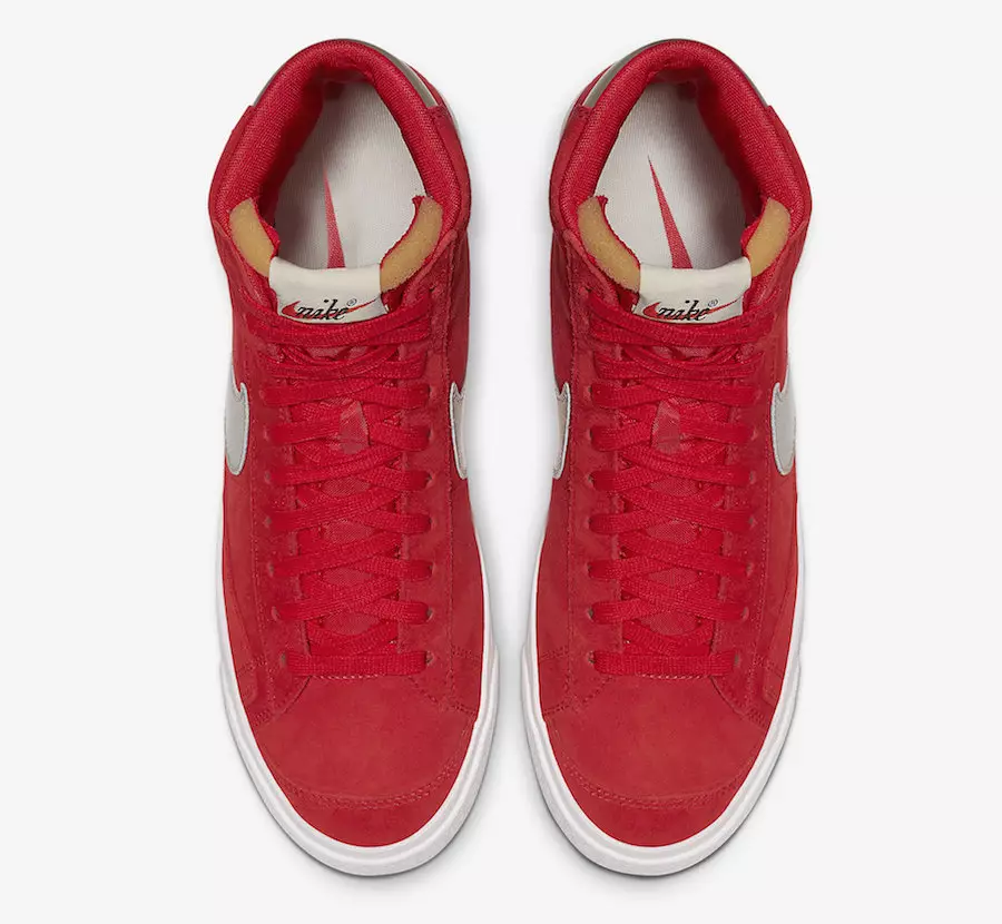 Nike Blazer Mid Vintage Red Silver CJ9693-600 Releasedatum