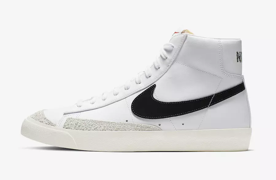 Nike Blazer Mid 77 Vintage Black Sail White BQ6806-100 Data e publikimit