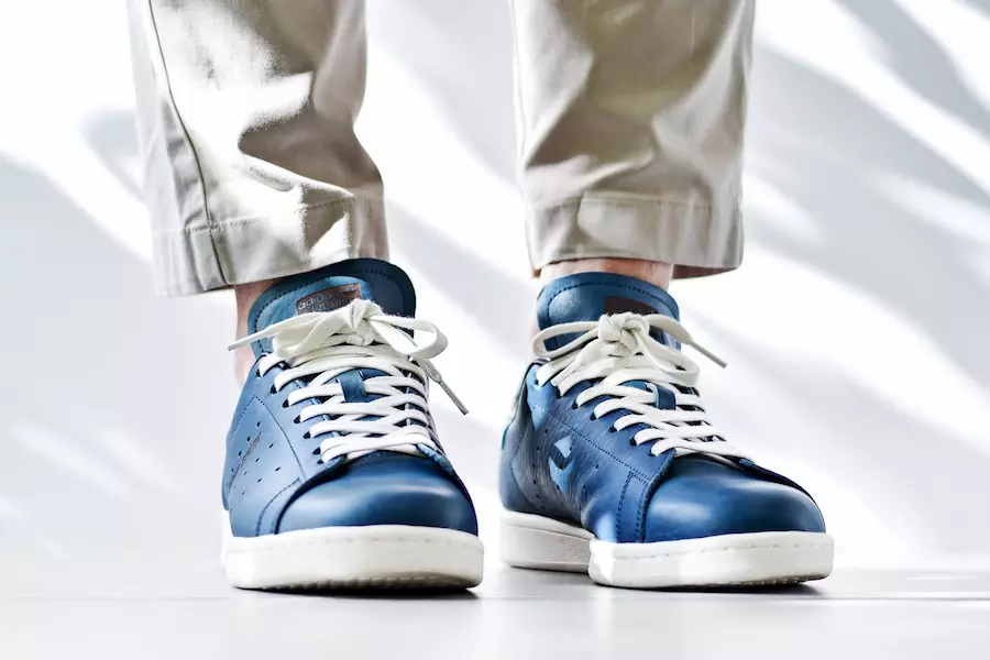 Adidas Stan Smith Horween Leather Blue