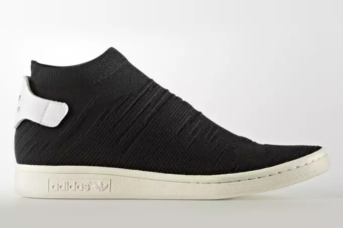 adidas Stan Smith Sock Primeknit Releasing во црно 55375_1