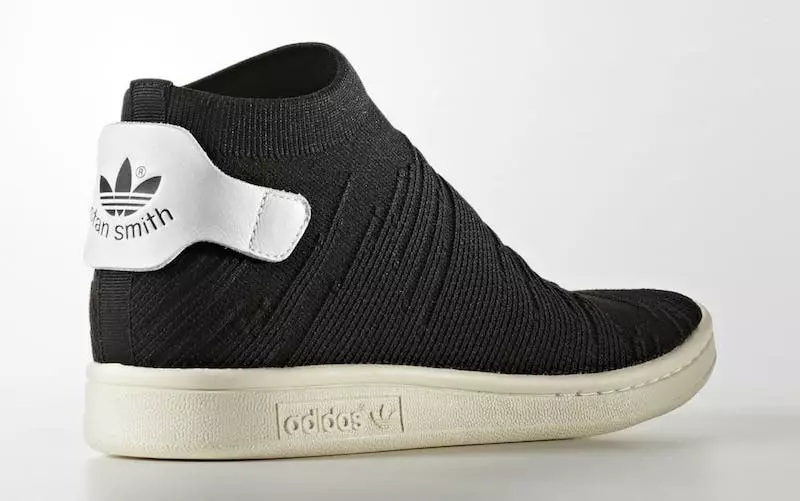 adidas Stan Smith წინდები Primeknit შავი ქუსლი Tab
