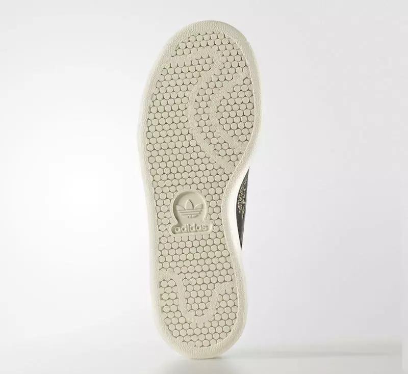 adidas Stan Smith Sock Primeknit შავი outsole