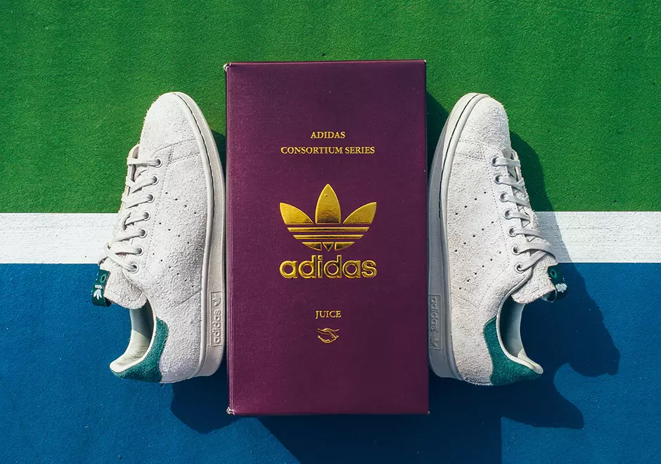 Подробный взгляд на JUICE x adidas Stan Smith