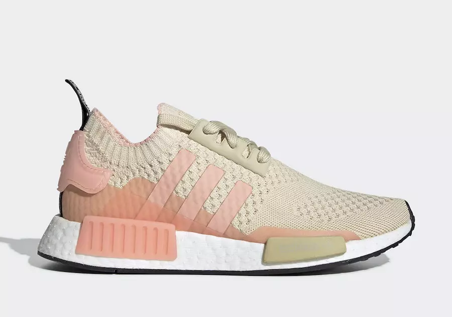 adidas NMD R1 Primeknit Glow Rosas EE6434 Fecha de lanzamiento