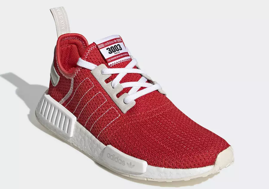 adidas NMD R1 Verëffentlechung mat Racing Bib Tongues