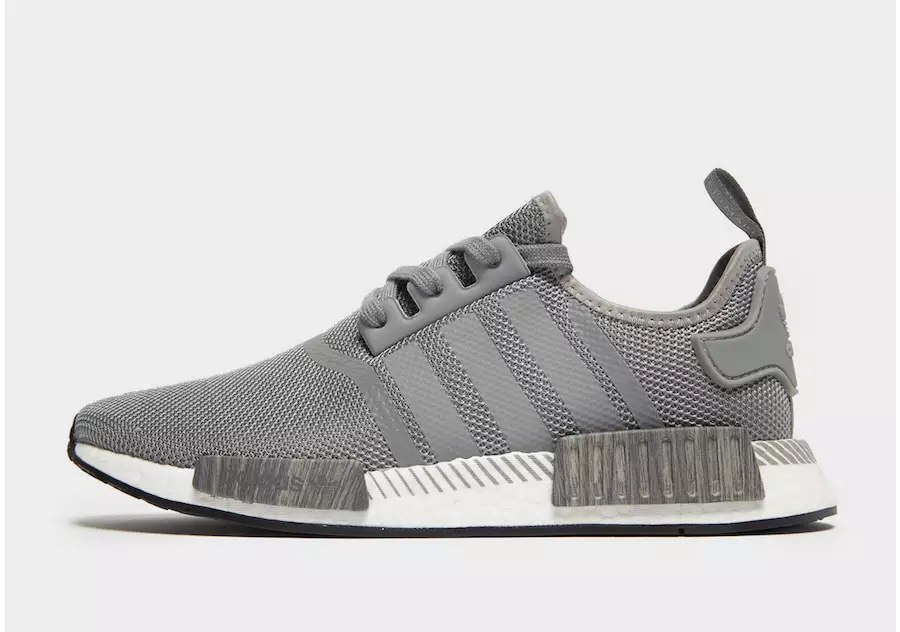 Adidas NMD R1 Cinza Diagonal Midsole Data de lançamento