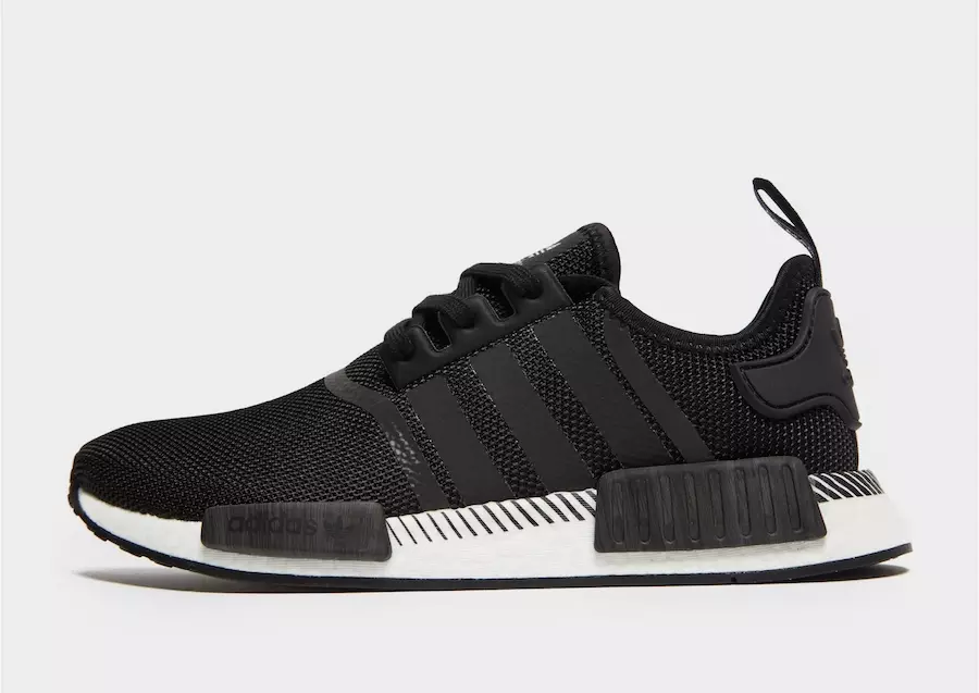 Data di rilascio dell'intersuola diagonale nera di adidas NMD R1