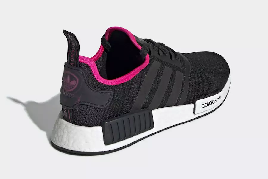 adidas NMD R1 Core Black Shock Pink DB3586 Data ta 'Ħruġ