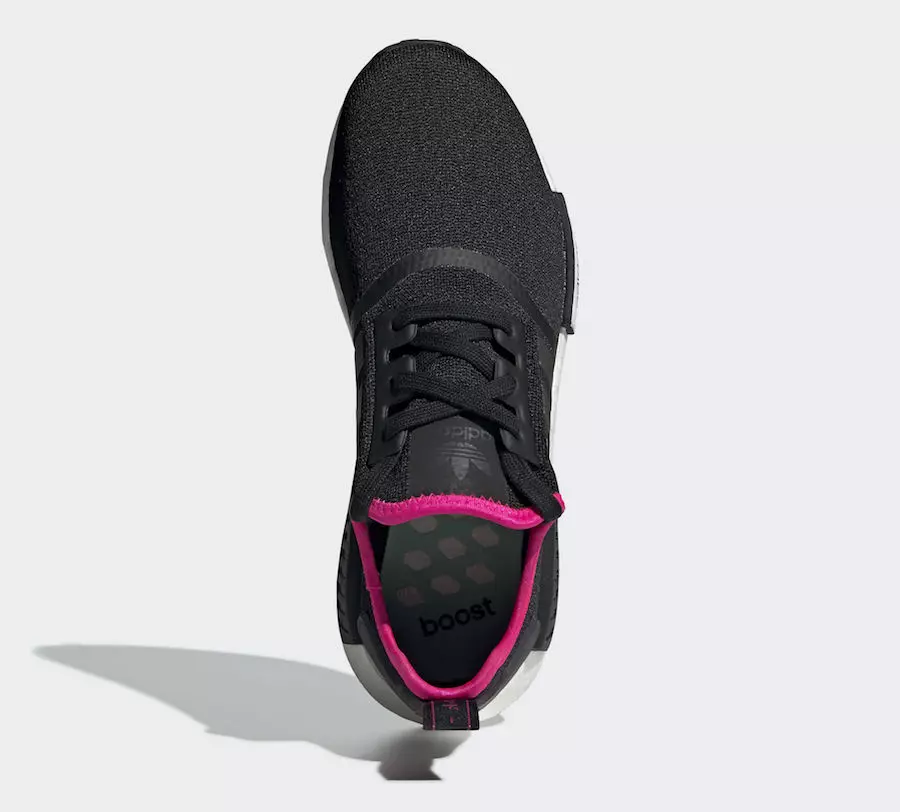 Ημερομηνία κυκλοφορίας adidas NMD R1 Core Black Shock Pink DB3586