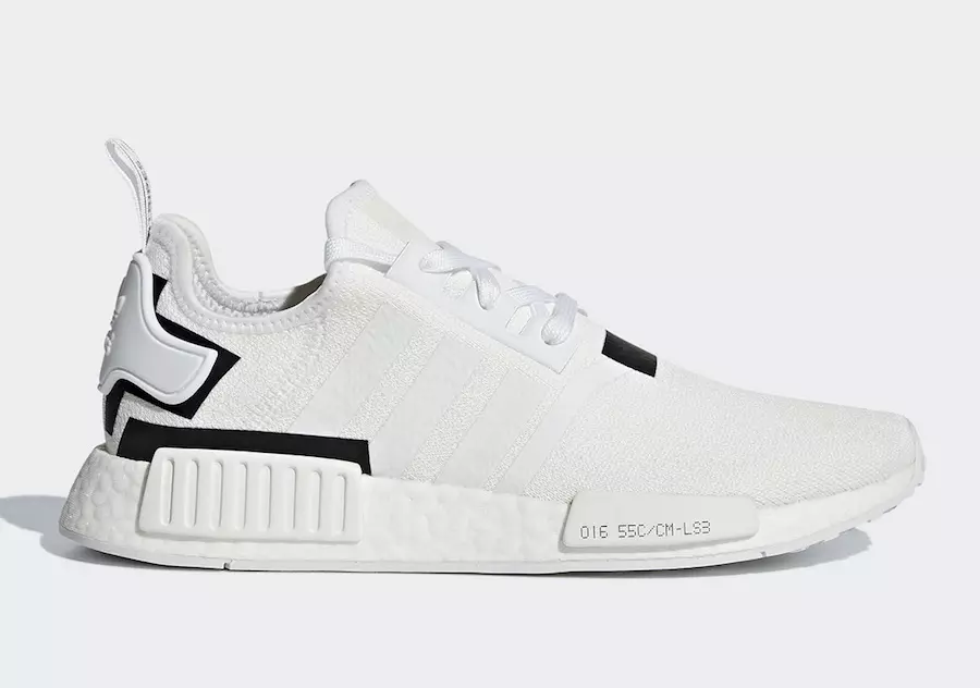 adidas NMD R1 מוסיף ווייַס און שוואַרץ קאָלאָרווייַ צו זייער