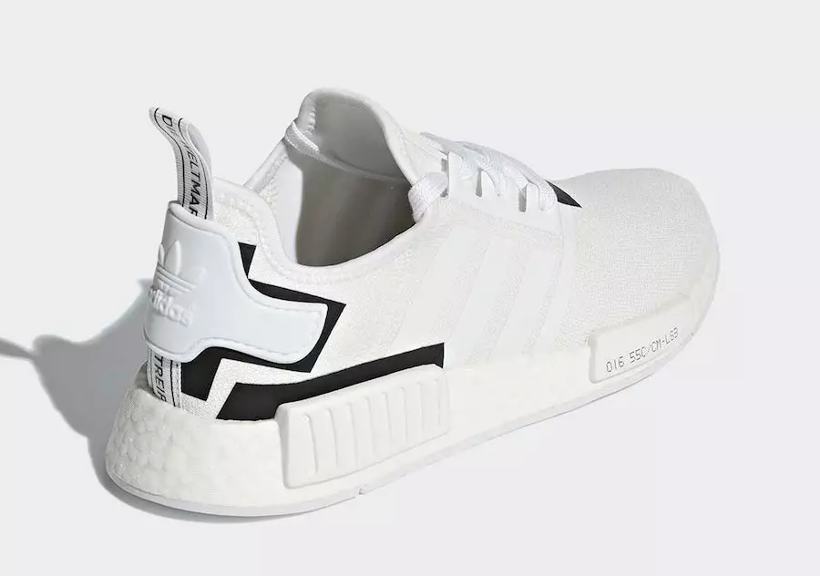 Adidas NMD R1 White Black BD7741