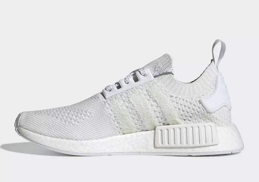 adidas NMD R1 Vit Linne Grön G54634 Utgivningsdatum